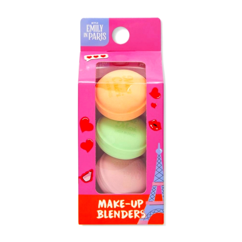 Emily in Paris 3-Piece Make-up Sponges